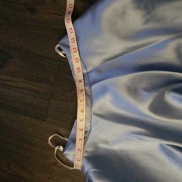 𝅺alyce Paris Formal Prom Dress Light Pale Blue 2 Piece Size 4 - Picture 12 of 16